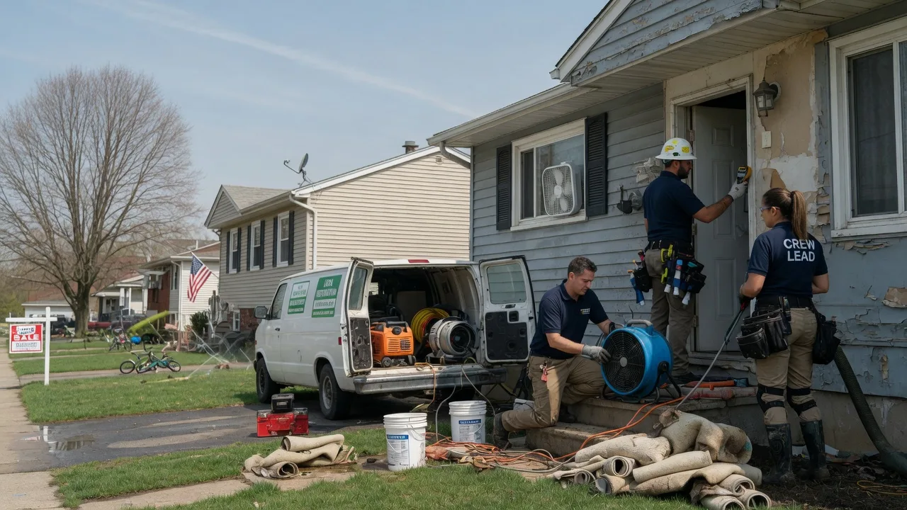Flood Cleanup in Philo, OH near me