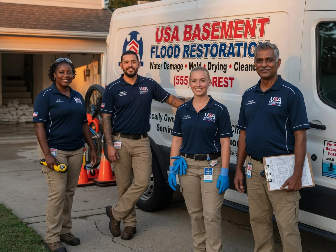 Basement Flood Cleanup company in Philo, OH